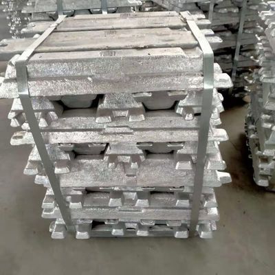 99.8% A8 Aluminum Metal Ingot Price Mill Finish For Steelmaking Industry