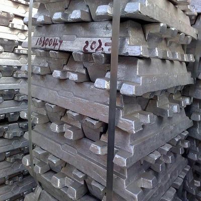 High Pure 99.9% Aluminum Metal Ingot Size Customized ISO
