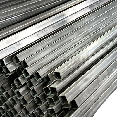 Hot Rolled 304 Stainless Steel Seamless Square Pipe Thick 1-6mm For Industrial