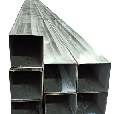 Hot Rolled 304 Stainless Steel Seamless Square Pipe Thick 1-6mm For Industrial