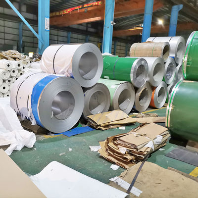 Austenitic Hot Rolled Stainless Steel Coil 4mm 202 321 304 Customized